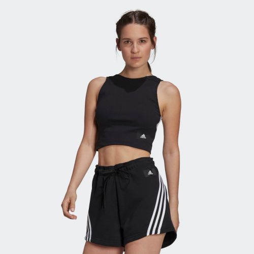 Adidas sportswear cropped ribbed tank top