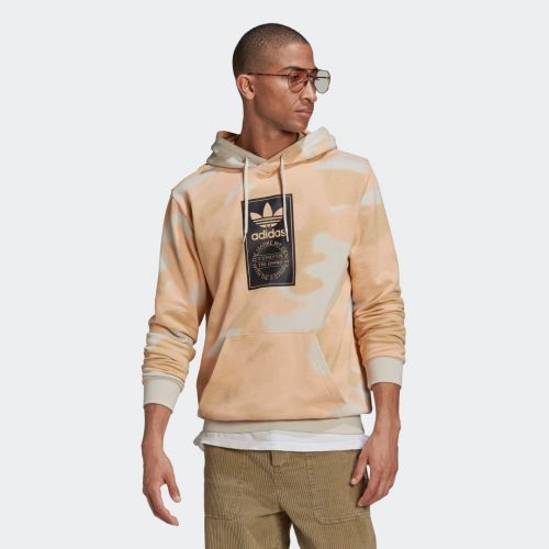 Camo allover print hoodie