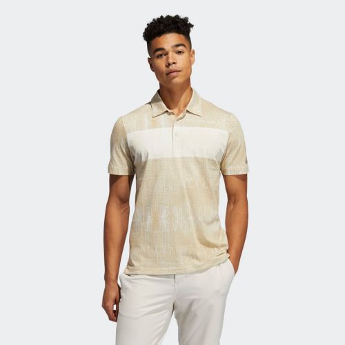 Adicross desert print polo shirt