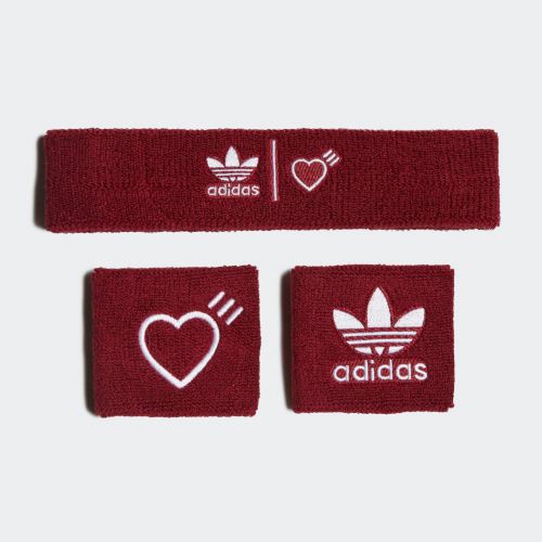 Human made wristbands and headband