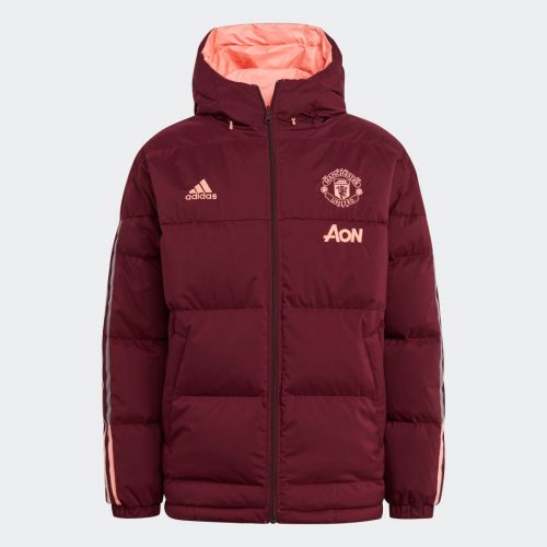 Manchester united reversible down travel jacket