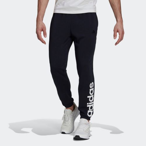 Essentials french terry tapered elastic cuff logo pants