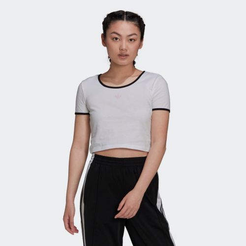 Slim cropped tee