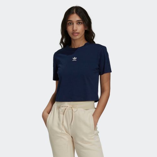Tennis luxe cropped tee