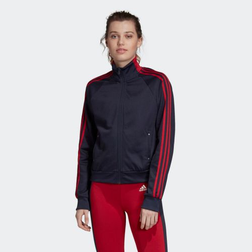 Id 3-stripes snap track top