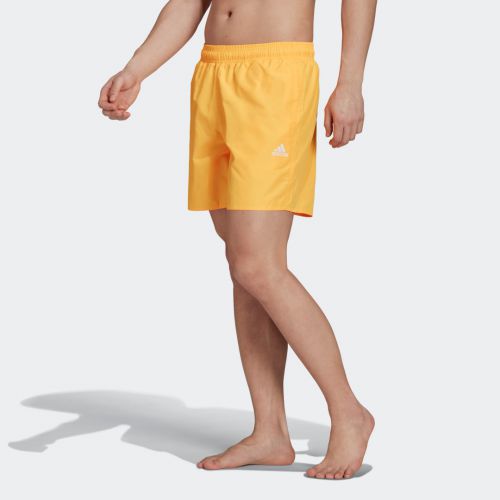 Solid swim shorts