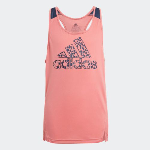 Adidas designed to move leopard tank top