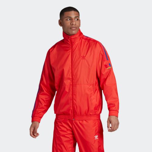 3d trefoil 3-stripes track jacket