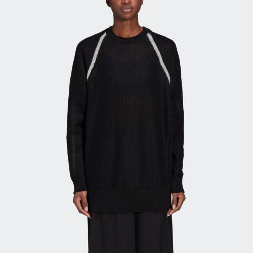 Y-3 classic sheer knit crew sweater