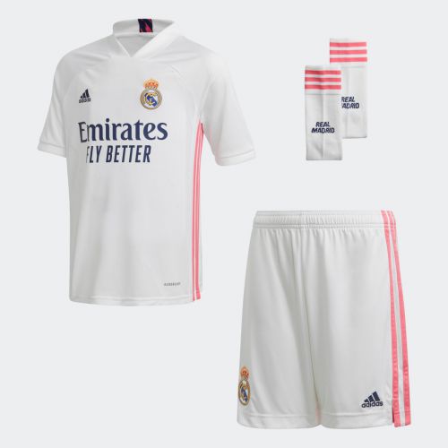 Real madrid 20/21 home youth kit