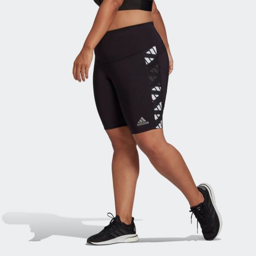 Own the run celebration running short tights (plus size)
