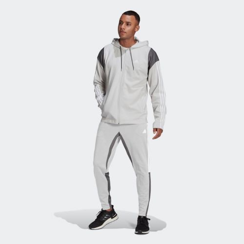 Adidas sportswear ribbed insert track suit