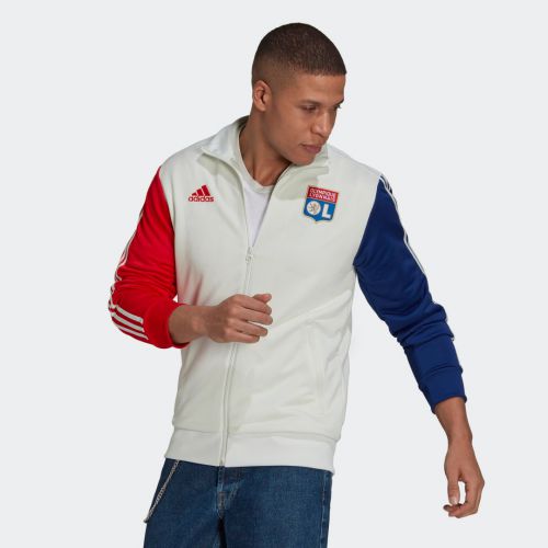 Olympique lyonnais 3-stripes track top