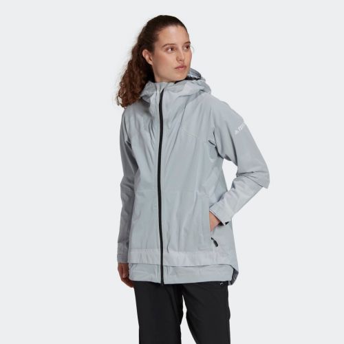 Terrex primeknit 2.5-layer rain jacket