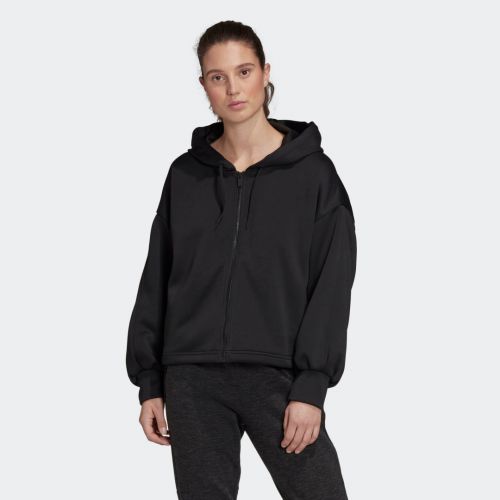 Gathered hoodie