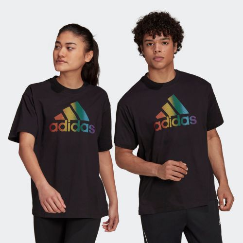 Adidas pride logo graphic tee (uniseks)