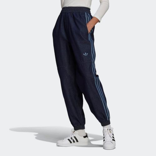 Denim japona track pants