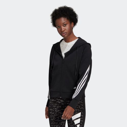 Adidas sportswear wrapped 3-stripes full-zip hoodie