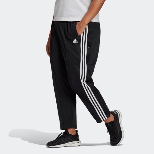 Adidas sportswear wrapped 3-stripes snap pants (plus size)