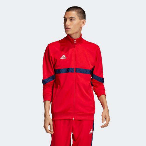 Tan tape clubhouse jacket