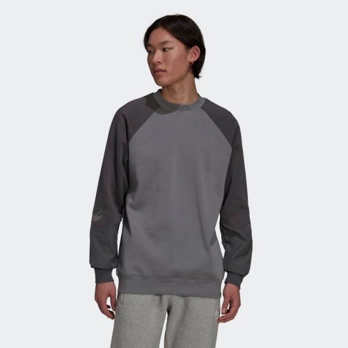 Adidas sprt blocked crewneck sweatshirt
