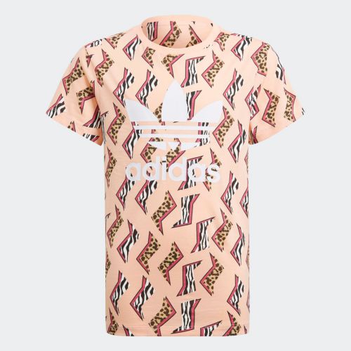 Allover print tee