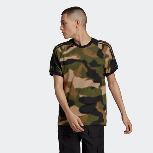 Camo 3-stripes tee