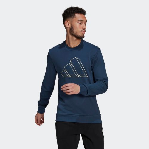 Adidas sportswear graphic crew sweatshirt