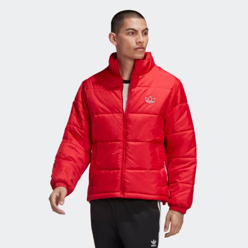 Padded stand collar puffer jacket