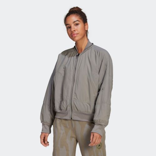 Adidas by stella mccartney woven bomber jacket