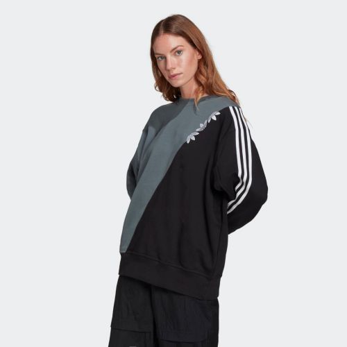Adicolor sliced trefoil sweatshirt