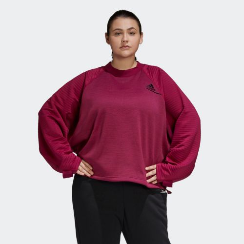 Adidas z.n.e. athletics crew sweatshirt (plus size)