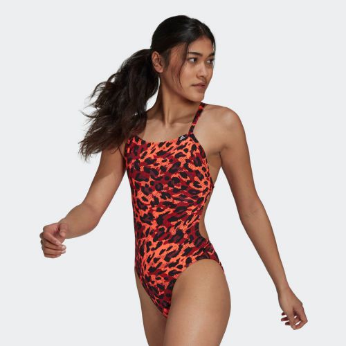 Sports performance graphic swimsuit
