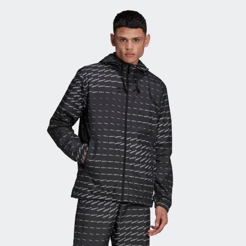 Graphics monogram windbreaker