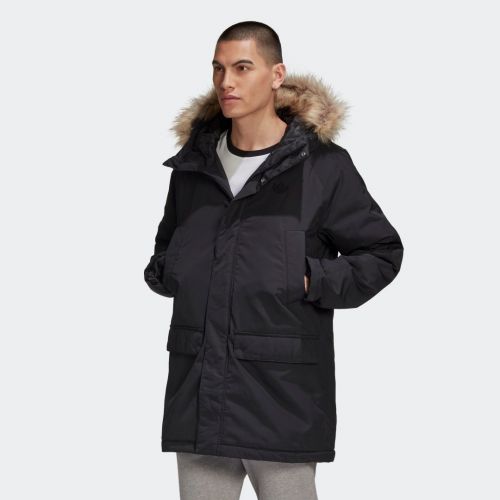 Long fur parka