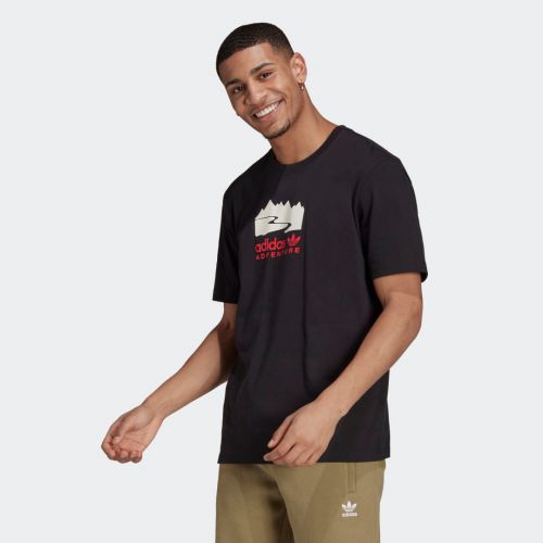 Adidas adventure logo tee