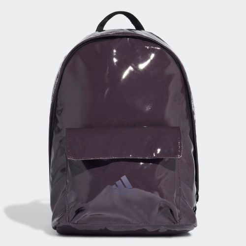 Glossy effect classic backpack