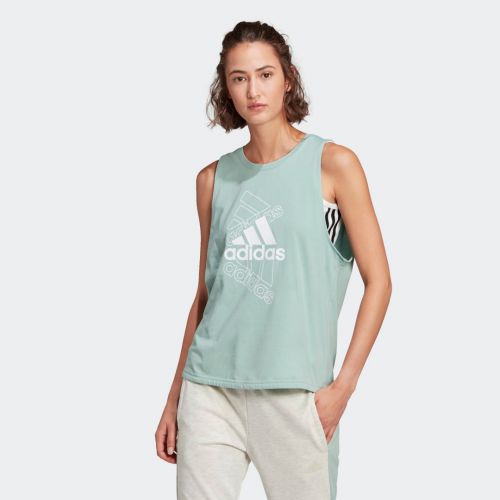 Adidas essentials stacked logo tank top