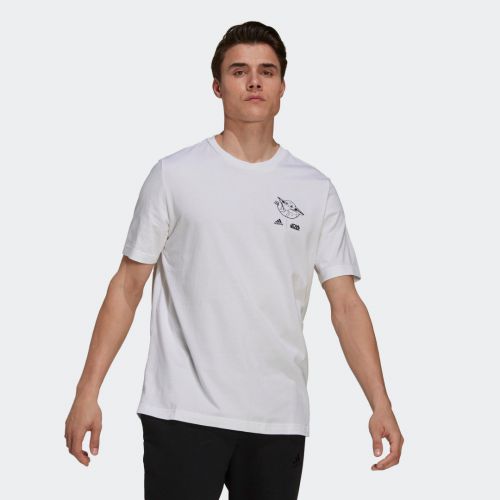 Adidas x star wars: the mandalorian the child graphic tee
