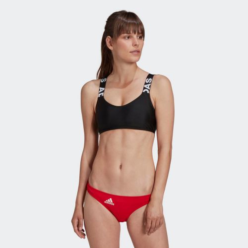Branded beach bikini top