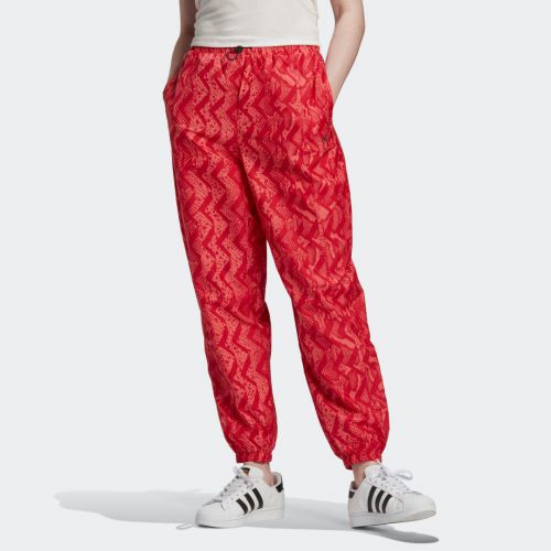 Allover print track pants