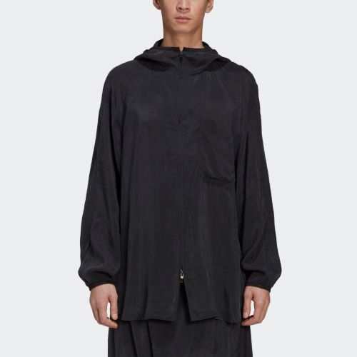 Y-3 ch3 sanded cupro hooded top