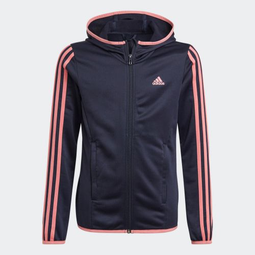 Adidas designed to move 3-stripes full-zip hoodie