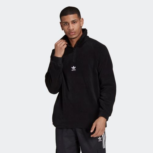 Adicolor classics teddy fleece half-zip jacket