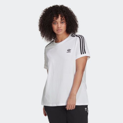 Adicolor classics 3-stripes tee (plus size)