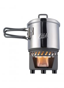 Esbit Solid Fuel Cookset Stainless steel