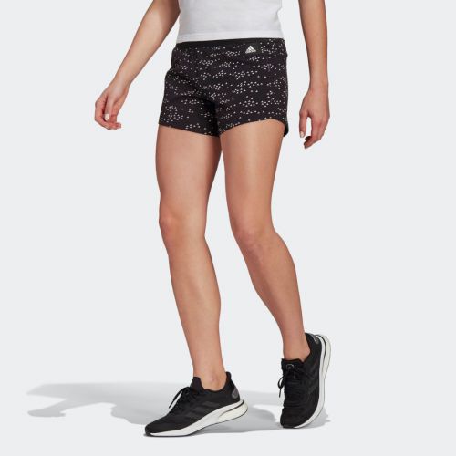 Adidas sportswear badge of sport allover-print shorts
