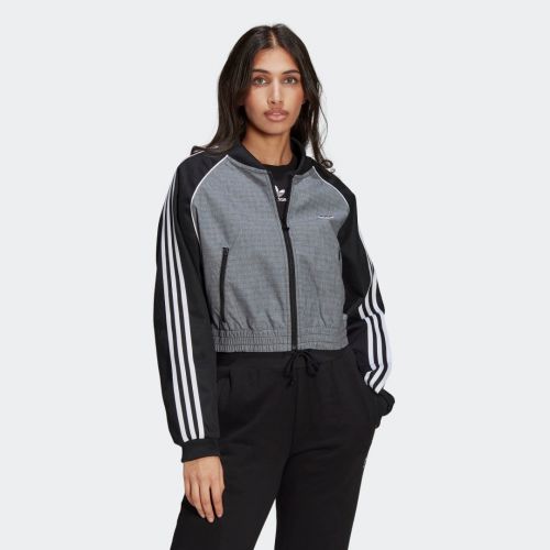 Cropped track jacket