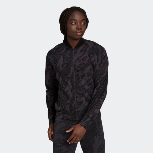 Adidas sportswear future icons animal print track jacket